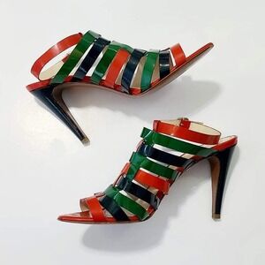 Red And Green Heels By Antonio Barbato